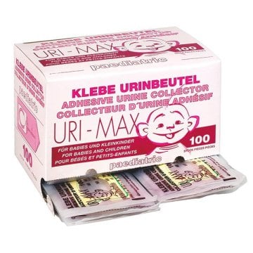 Uri Max Urin-Klebebeutel für Kinder, steril (100 Stück)