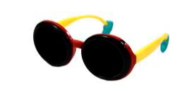 Okkluderbrille schwarz groß