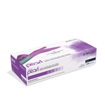 Unigloves Pearl ColorLine puderfreie Nitril-Handschuhe
