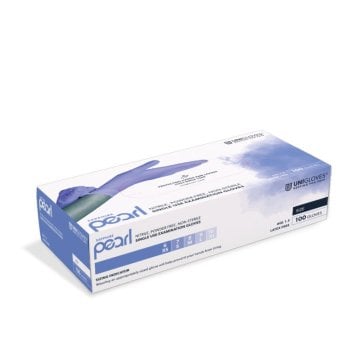 Unigloves Pearl ColorLine puderfreie Nitril-Handschuhe