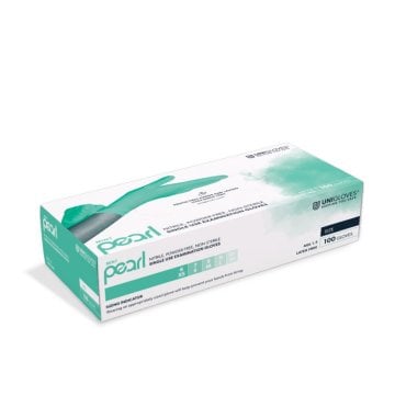 Unigloves Pearl ColorLine puderfreie Nitril-Handschuhe