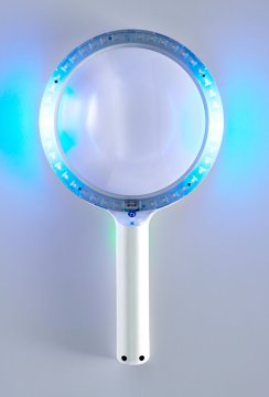 Derungs Lupenleuchte OPTICLUX Hand Vergrößerung 1,9x LED Beleuchtung