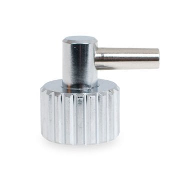 Winkelanschlusstülle Mit Überwurfmutter, 5,2mm Durchm., 9/16UNF, Abgewinkelt 90°