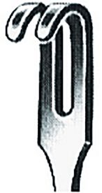 Zepf Stumpfe Wundhäkchen