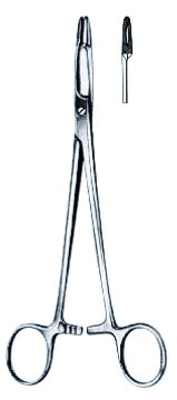 Nadelhalter ohne Hartmetalleinlage, Olsen-Hegar, mit Schere (14 cm)