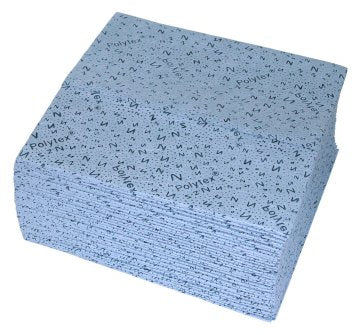 Polytex Nasswisch-Tücher, blau, 40 x 42 cm, 420 Tücher