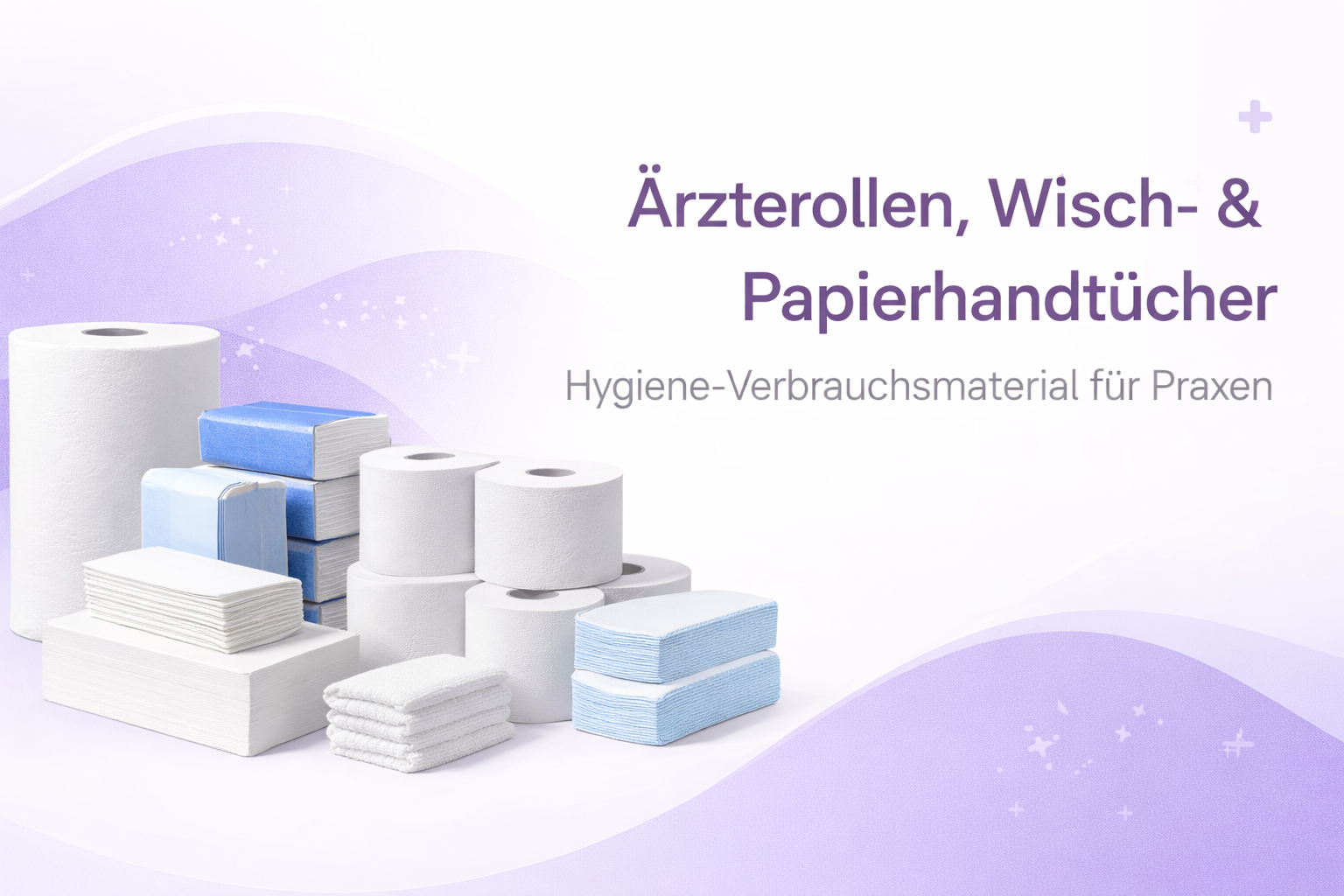 Ärzterollen, Handtücher & Wischtücher