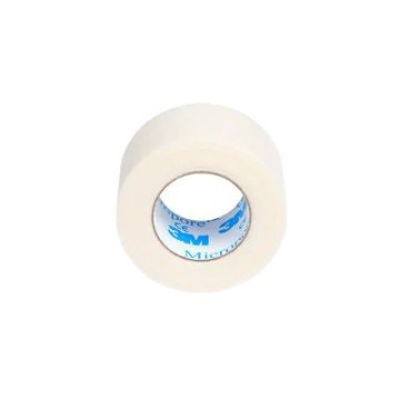 Micropore hypoallergenes Vliespflaster, weiß [2,5 cm x 9,14 m] [12 Stück]