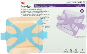 Solventum 3M™ Tegaderm™ Silicone Foam Border Schaumverband