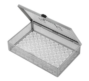 Siebtray mit Deckel (274 x 172 x 60 mm)