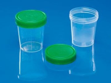 Schraubdeckel zu Urinbecher grün (1000 Stück)