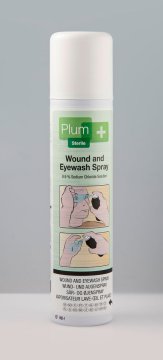 Plum Wund- und Augenspülspray 4554 mit 250 ml Natriumchloridlösung (0,9%) (250 ml)