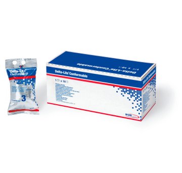 Delta-Lite Conformable, blau (5 cm x 3,6 m) (10 Stück)