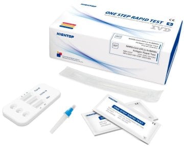 HighTop Combo 4in1 Coronatest RSV Influenza A/B Covid-19 Profi Schnellest (20 Stück)