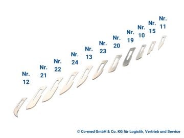 Dahlhausen Einmal-Skalpellklingen Präzisa Plus
