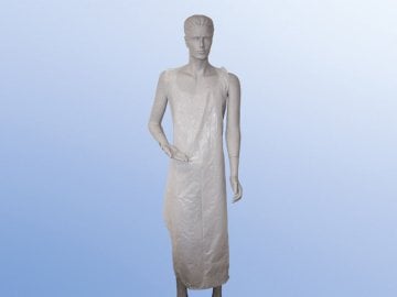 Einmalschürzen mit Hänger zum Abreißen [80 x 140 cm] [50 Stück]