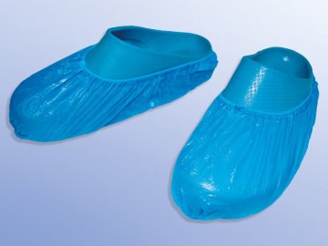 Überschuhe CPE blau