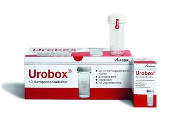 Diagonal Harnprobenbehälter Urobox