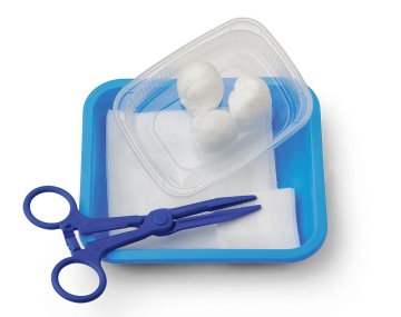 Augenverband-Set für den Verbandwechsel (60 Stück)