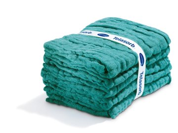 Telasorb Einmal-Bauchtücher Steril 4-Fach Weiß (45 x 45 cm) (12 x 2 Stück)