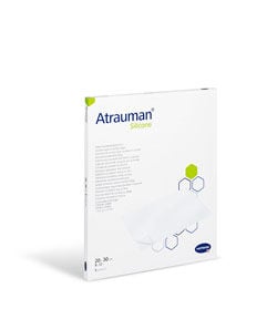 Atrauman Silicone steril Salbenkompresse (10 x 20 cm) (10 Stück)