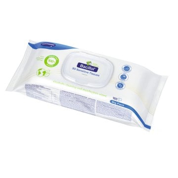 Hartmann Bacillol® 30 Sensitive Green Tissues Schnell-Desinfektionstücher