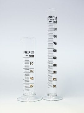 Hecht Messzylinder AR-Glas Sodaglas Mit Präziser Graduierung