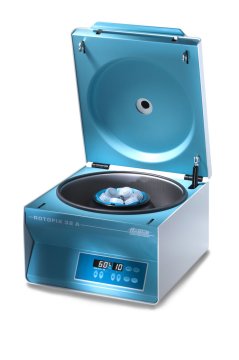 ROTOFIX 32A Tischzentrifuge, mikroprozessor gesteuert, ohne Rotor, mit kollektorlosem Antrieb, 208-240 V, 50-60 Hz