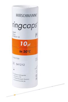 Hirschmann Mikropipetten mit Ringmarke