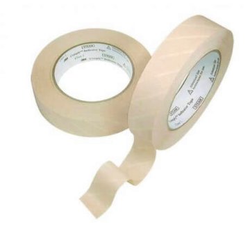 Klebebänder mit Dampf-Indikator  19 mm x 50 m
