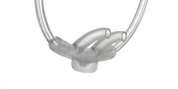 Sauerstoff-Nasenbrille für Erwachsene 1,8 m Schlauch Ansatzstücke gebogen (50 Stück)