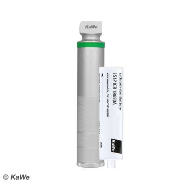 F.O.-Ladegriff LED high power, mittel für Laryngoskop inkl. Akku Li-Ion, für KaWe MedCharge® 4000, 3,5 V