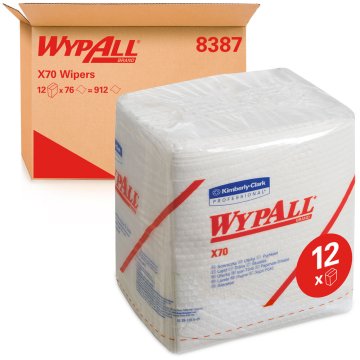 Pflegetücher Wypall X 70 36,5 x 31,5 cm (12 x 76 Stück)