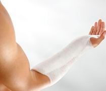 Lohmann&Rauscher Cellacast® Longuette gepolsterte Fertigschiene