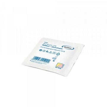 Alkoholtupfer weiß (30 x 30 mm) (100 Stück)