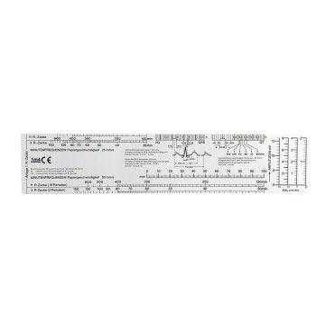 EKG Lineal Transparentes Messlineal – Medichem Vertriebs-GmbH