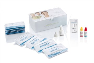 NADAL Mononukleose Kit inkl. Einwegpipetten 1 Puffer je 1 Positiv-/Negativ-Kontrolle (20 Stück)