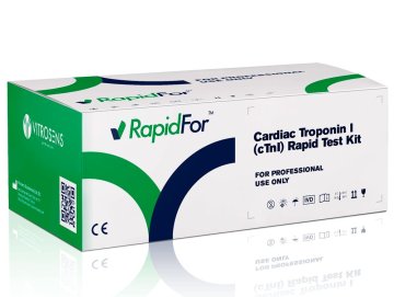 Vitrosens RapidFor Kardiales Troponin 1 (cTnl) Testkassetten (25 Stück)