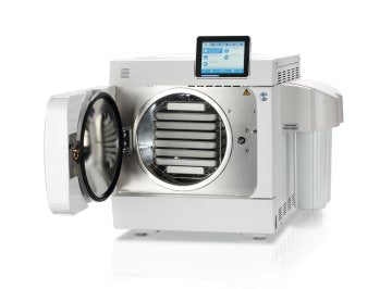 Paket: Vacuclav 44B+ Evolution (10084) Halterung universal lang (22922) 3xTablett (22924) MELAdem 40 (01049) Wasserabzweig (37241) CF-Card (01043) Kartenlesegerät (01048) MELAcontrol Helix (01080)