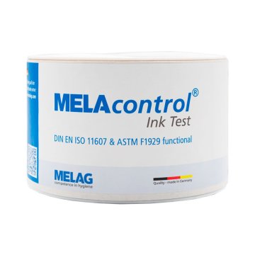 MELAink Tintentest, Prüfmittel zur Kontrolle der Siegelnaht [30 Beutel]