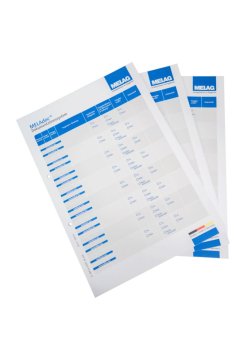 MELAdoc-Dokumentationsblätter, 10 Böcke á 100 Blatt