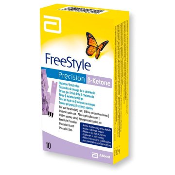 Precision Beta-Ketone Teststreifen (10 Stück)