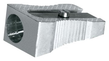 Spitzer bis 8,5mm Keilform Metall silber