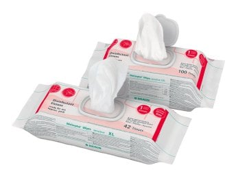 Meliseptol Wipes Sensitive XL im Flowpack [24 x 30 cm] [42 Stück]