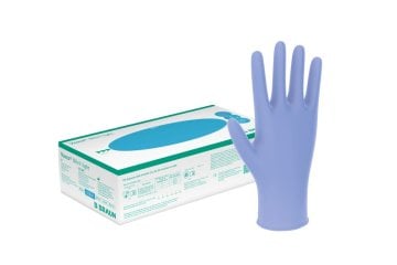 Vasco Nitril light, unsteril, puder-und latexfrei, lila, Untersuchungshandschuhe [Gr. M] [100 Stück]