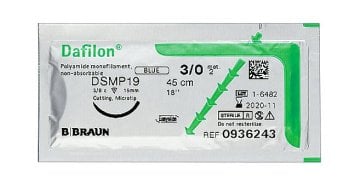 Dafilon blau [3/0, metric 2, DS19 45 cm] [36 Stück]
