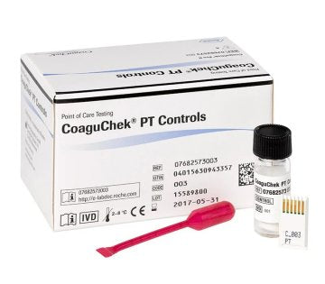 CoaguChek PT Controls 4x1 ml für CoaguChek Pro II
