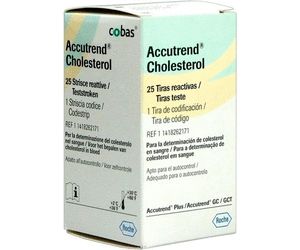 Accutrend Cholesterol Teststreifen (25 Stück)
