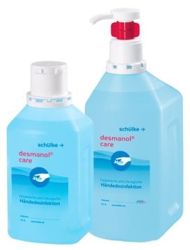 Desmanol Care 500 ml Hyclick Händedesinfektion inkl. Einwegpumpe