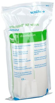 Mikrozid AF Wipes Jumbo Refill, Nachfüllpackung, 220 Tücher [20 x 20 cm]